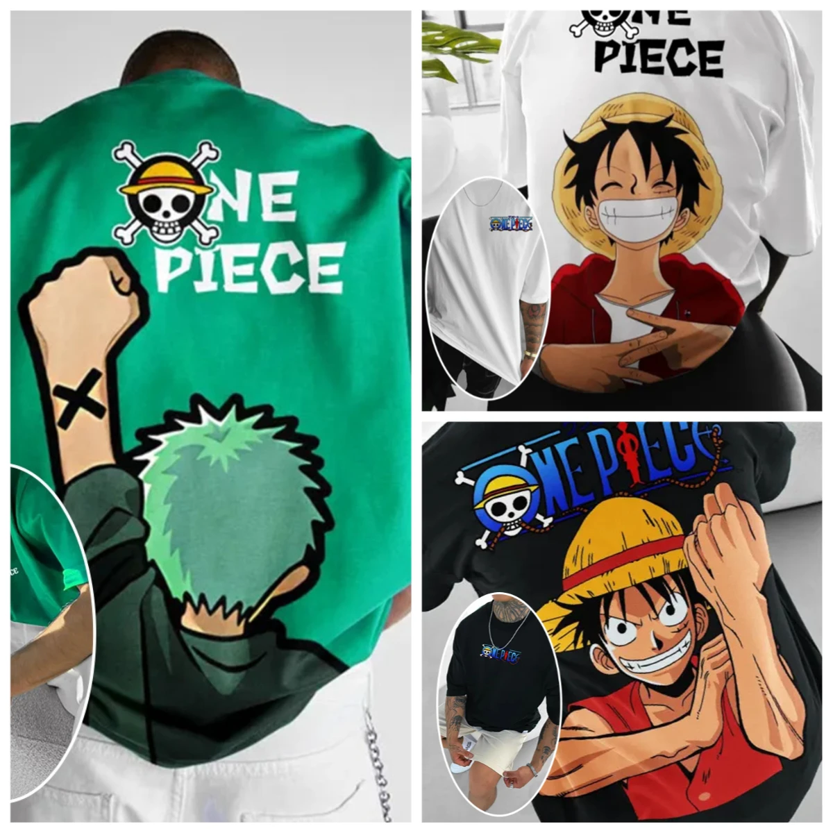 Summer Clothing Trends 2025 - EEN STUK Luffy Zoro 2025 Zomer