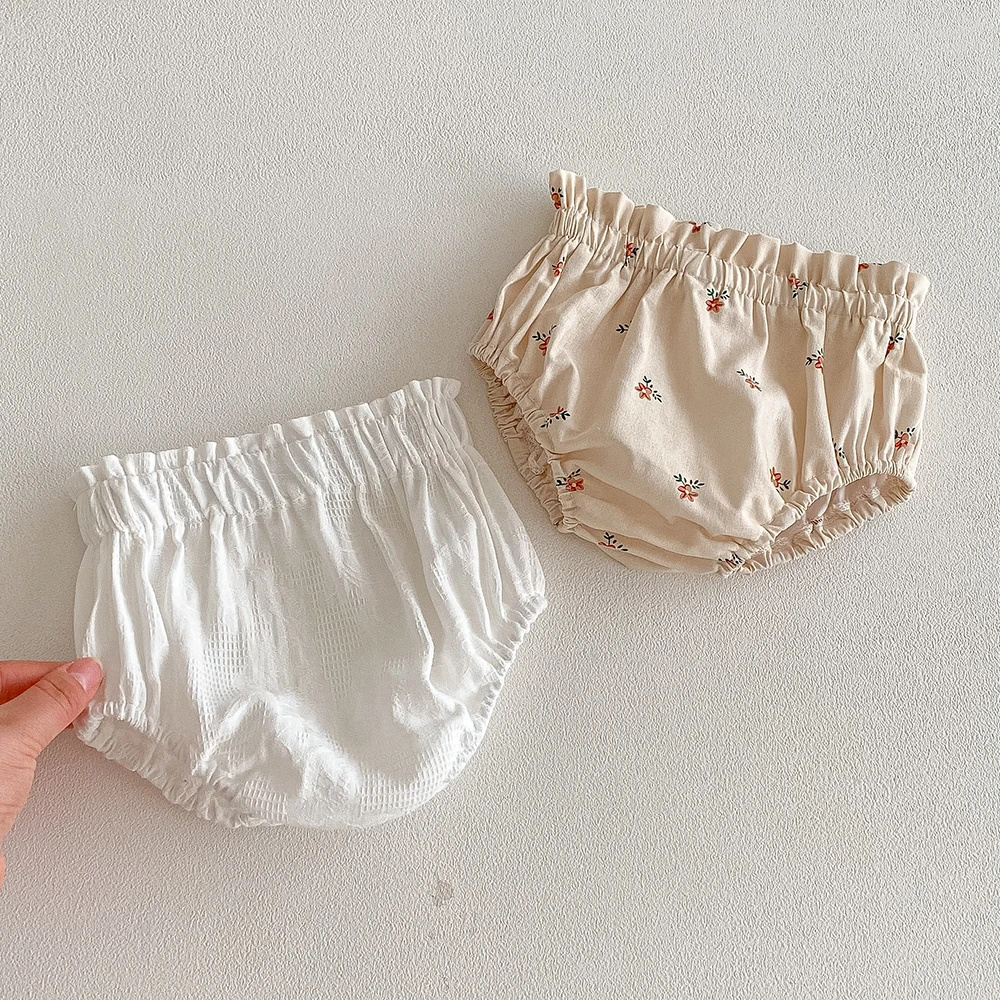 Summer Clothing Newborn - Schattige babymeisjes bloemenshorts zomer zacht ademend