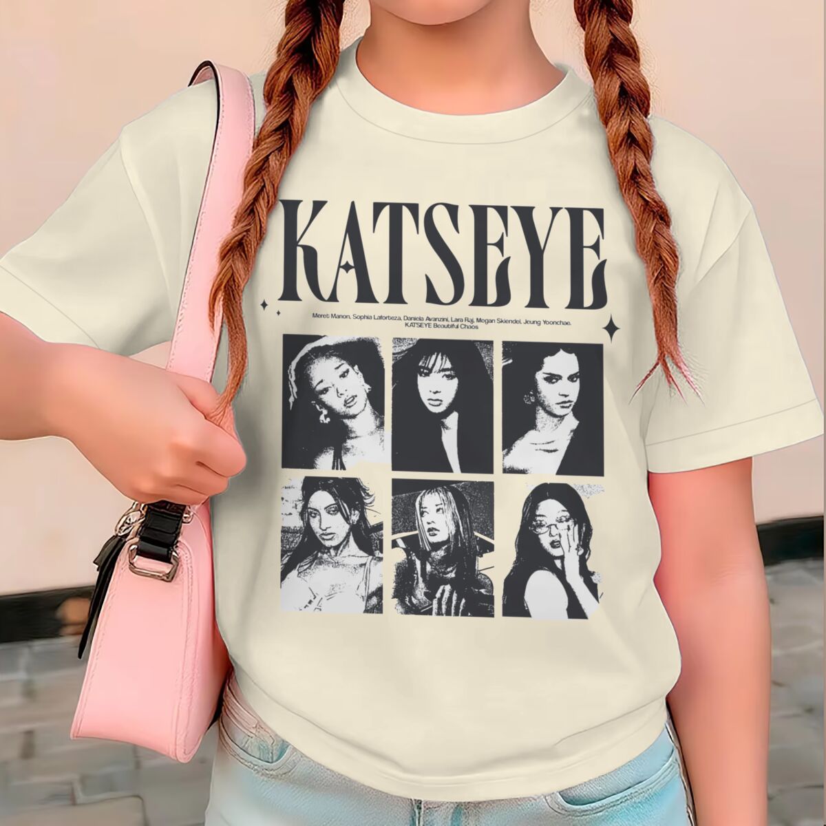 Summer Clothing Newborn - KATSEYE Print Zomer Tops Meisjes Y2K