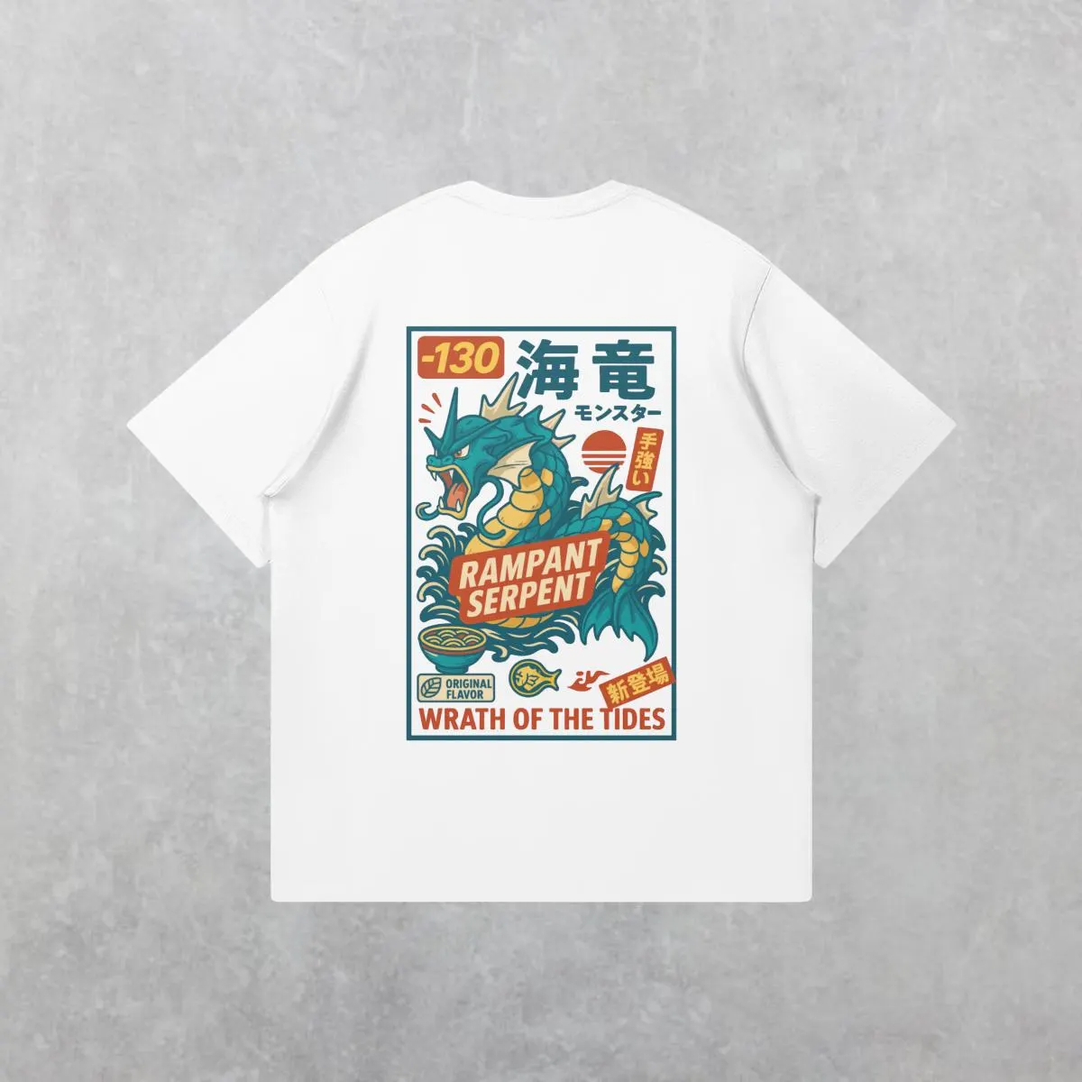 Summer Clothing Good Quality - Anime Pokémon Gyarados T-shirt Mannen en