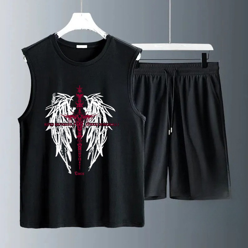 Summer Clothing Mens - Herensets tanktops 2026 zomer snel drogende