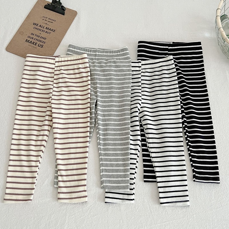Summer Clothing Newborn - Babykleding 0-6 jaar oude kinderbroeken Gestreept
