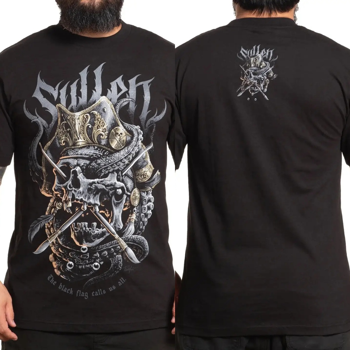 Vintage Summer Clothing Brand - 2026 Nieuw Sullen Clothing Grafisch Katoenen