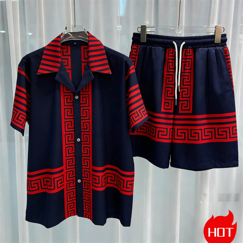 Digitaal geprinte heren set mo - Summer Clothing Mens recensie en prijs