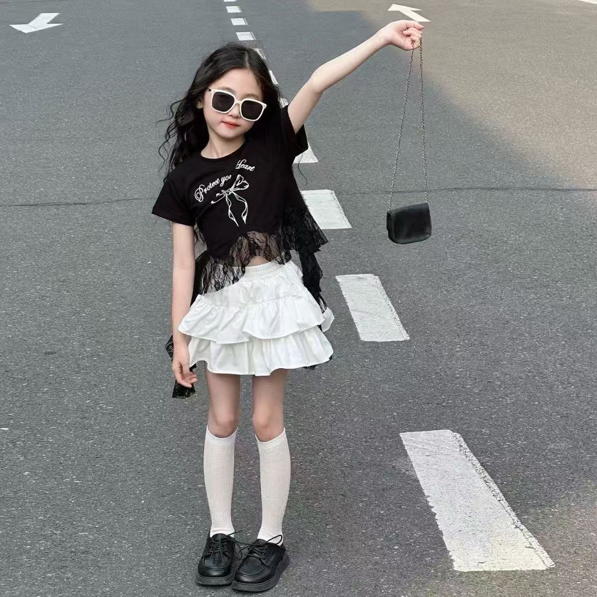 Meisjeskledingset Zomer Nieuwe - Summer Clothing Teen Girls recensie en prijs