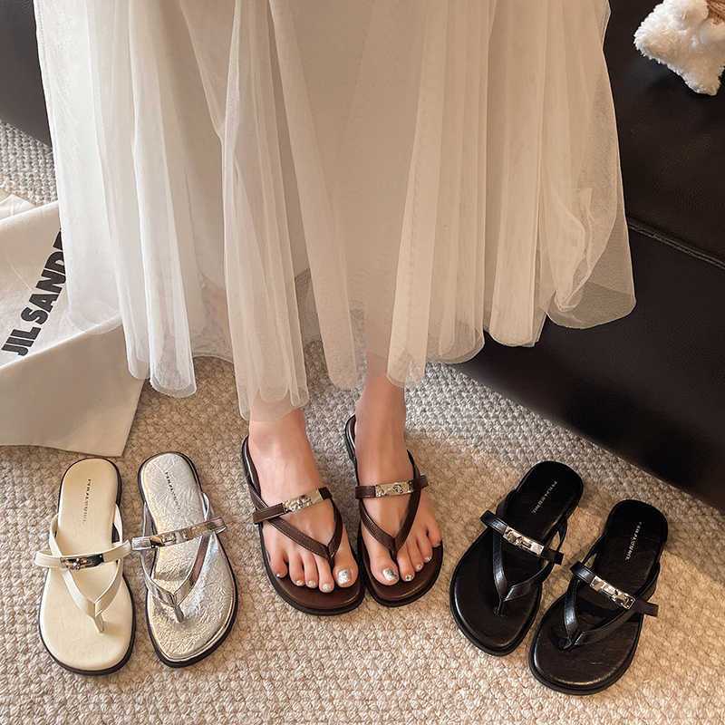 Dames Metalen Gespslippers 202 - Summer Clothing Korea recensie en prijs