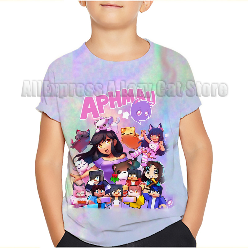 Aphmau Meows Cat T-Shirts Cart - Summer Clothing Newborn recensie en prijs