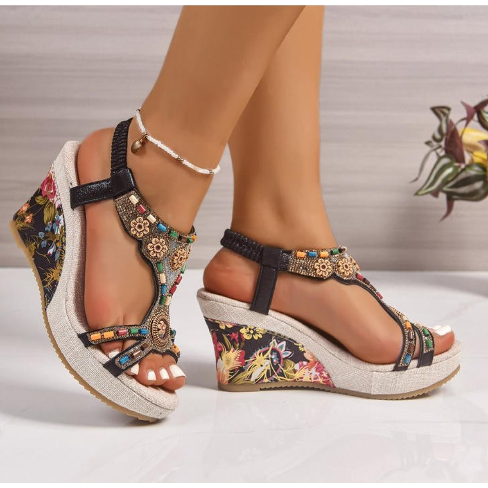 Dames lederen zomermode wedge  - Summer Clothing Dress recensie en prijs