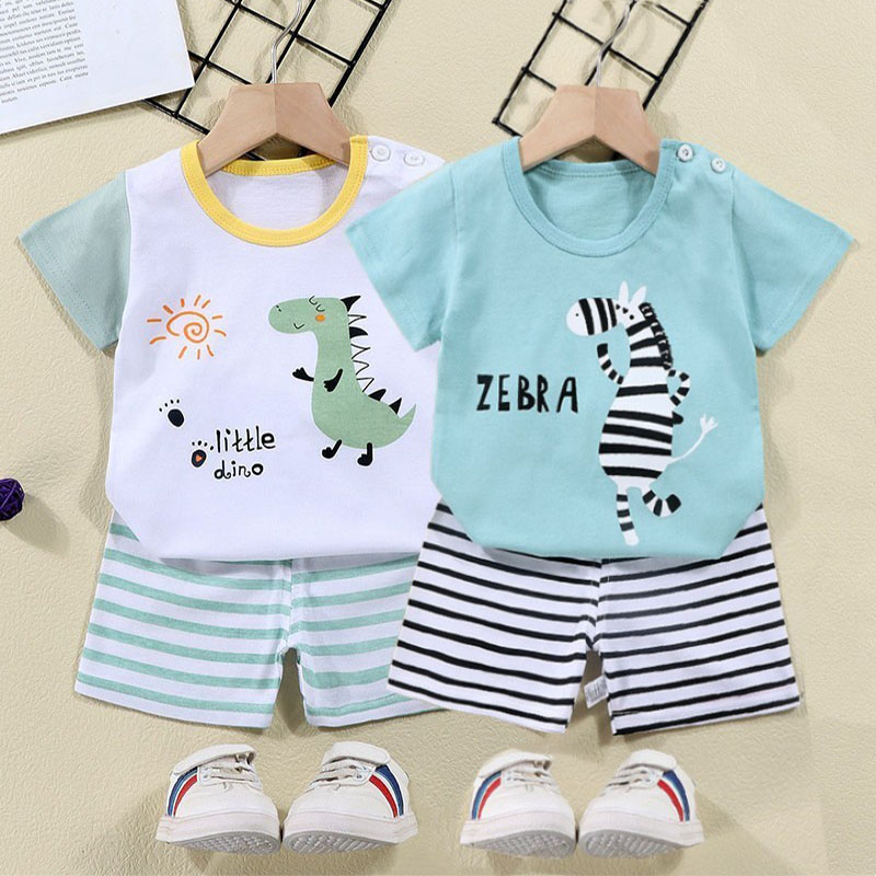 Katoen Tees + Shorts 2-delige  - Summer Clothing Newborn recensie en prijs