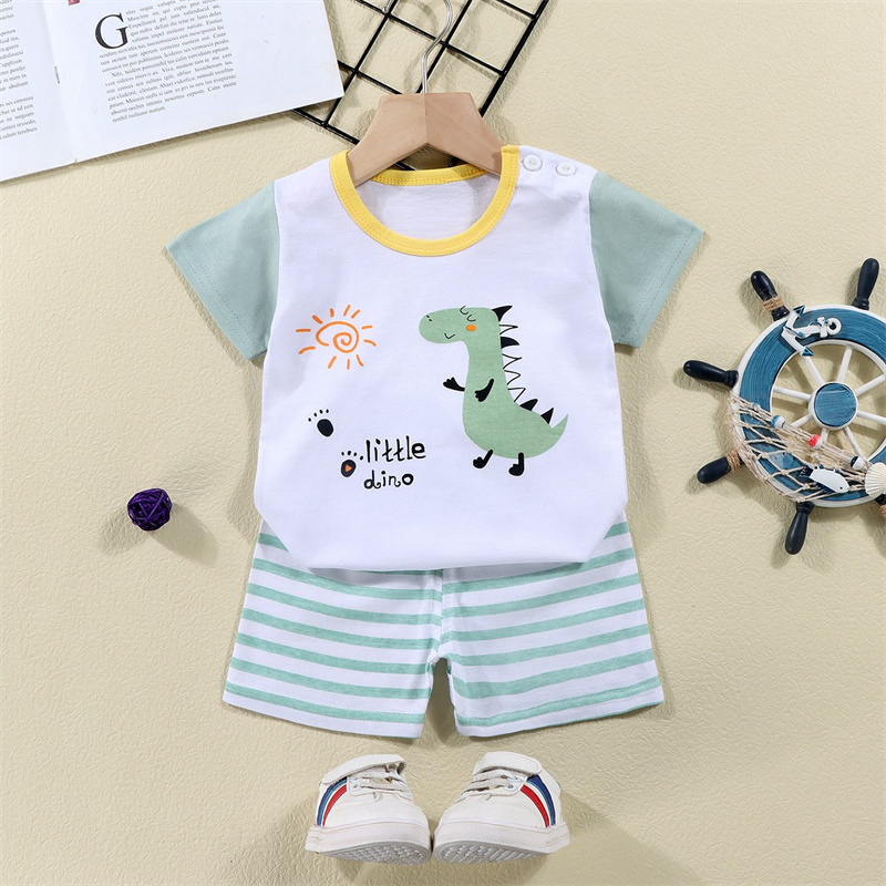 Katoen Tees + Shorts 2-delige  - Summer Clothing Newborn recensie en prijs