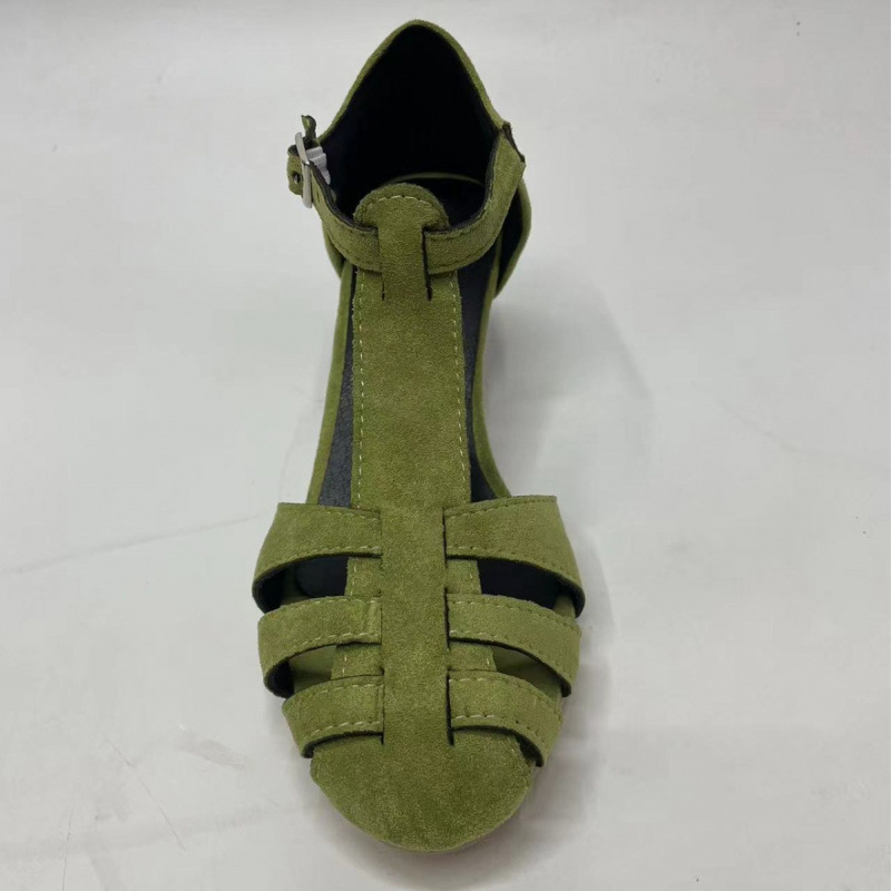 Dames Groene Suède Kitten Heel - Summer Clothing Dress recensie en prijs