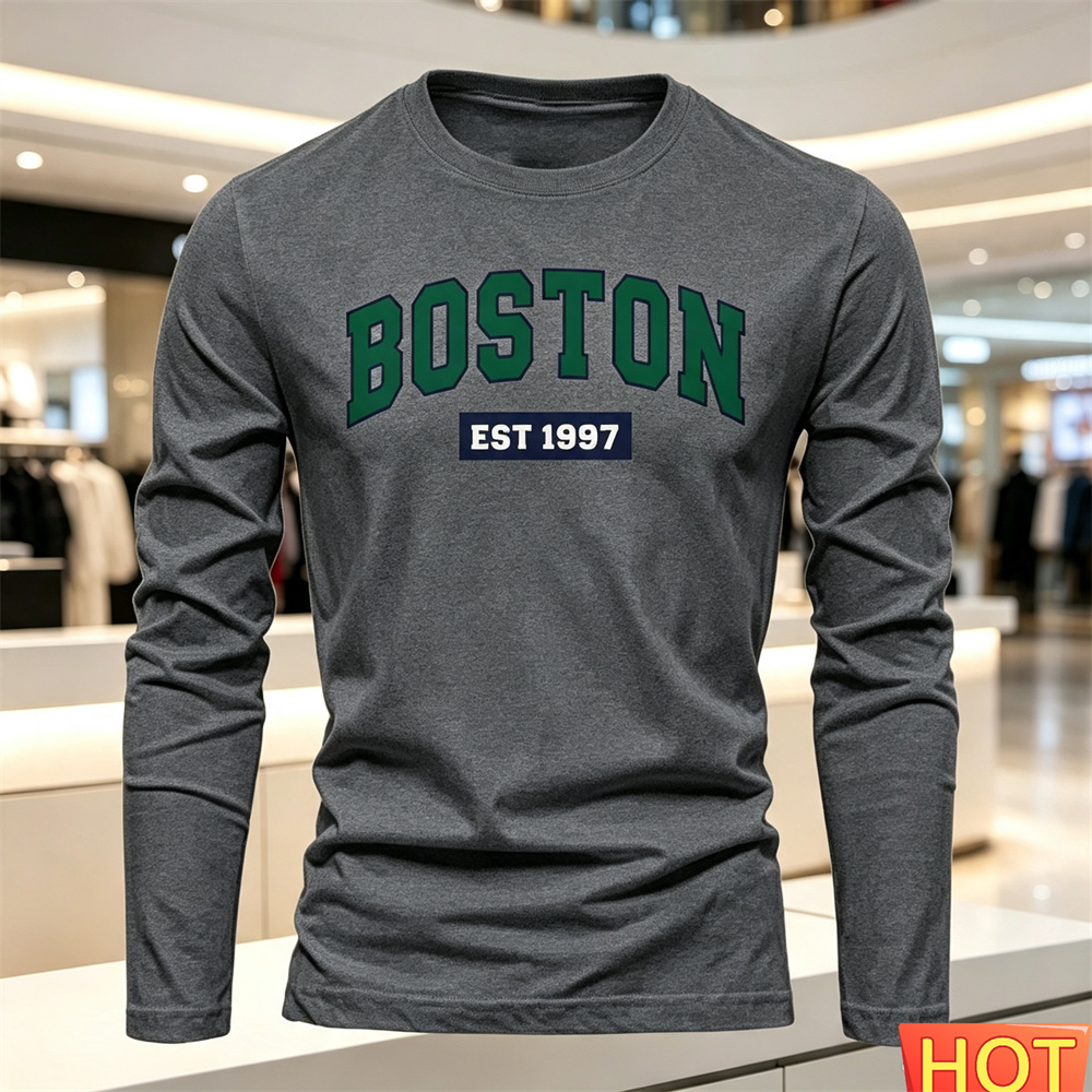 Herfst Zomer heren T-shirt met - Summer Clothing Mens recensie en prijs