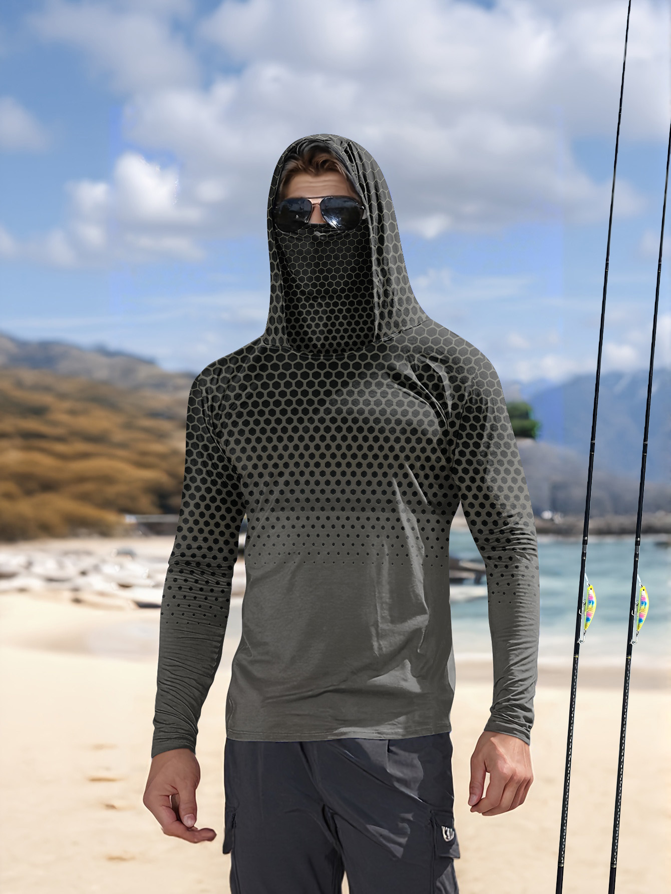 Heren Hood Fishing Shirt lange - Summer Clothing recensie en prijs