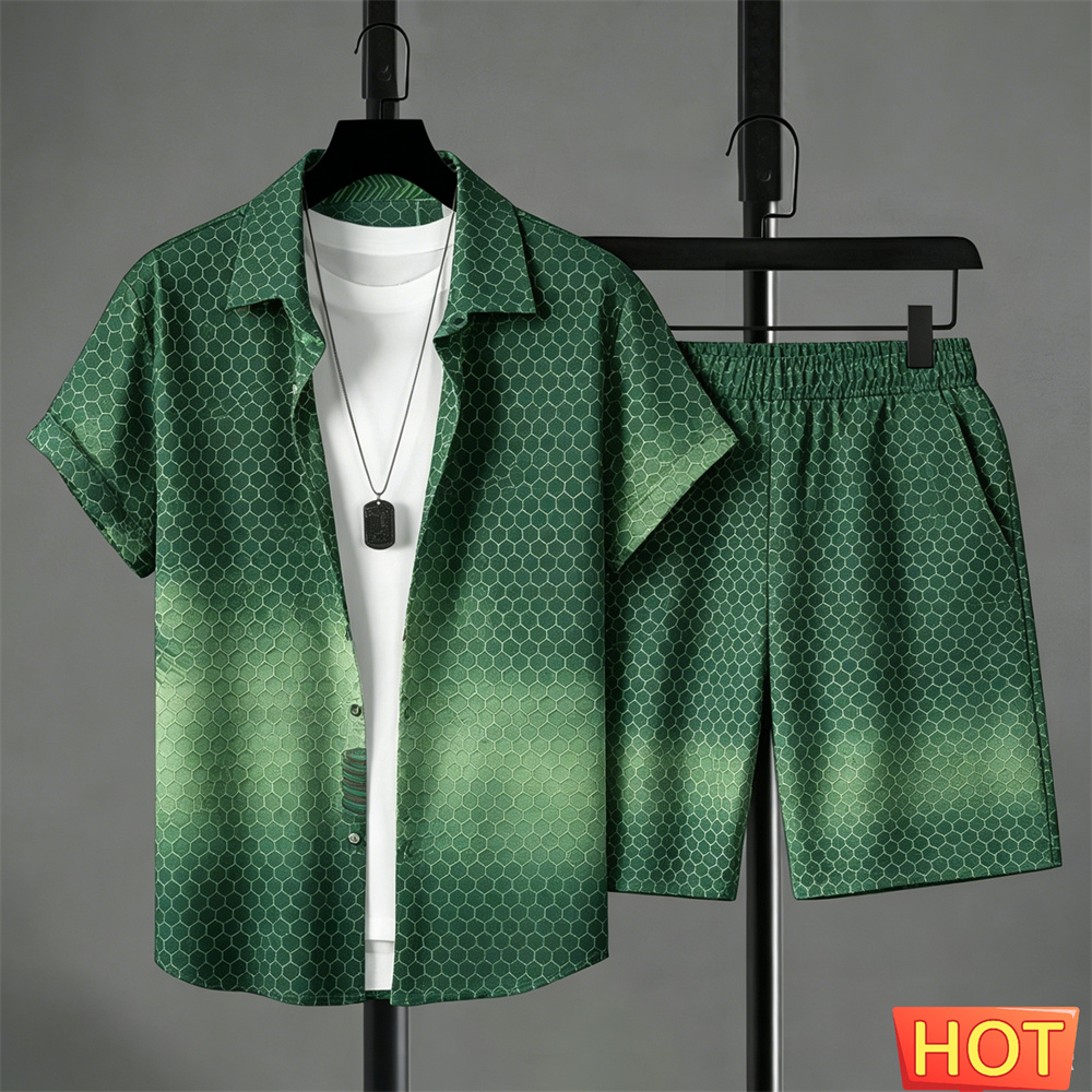 Zomeroutfits Heren Shirt Set G - Summer Clothing Mens recensie en prijs