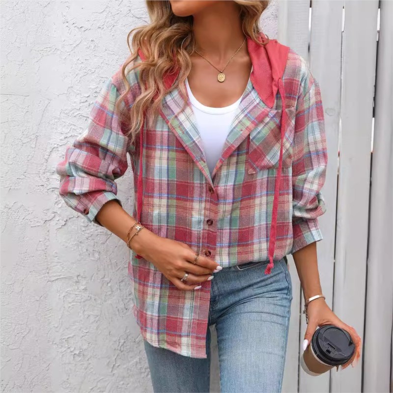 2024 Vrouwen Blouses Met Capuc - Summer Clothing In Winter recensie en prijs