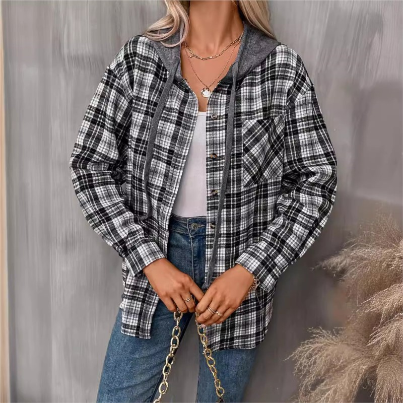 2024 Vrouwen Blouses Met Capuc - Summer Clothing In Winter recensie en prijs