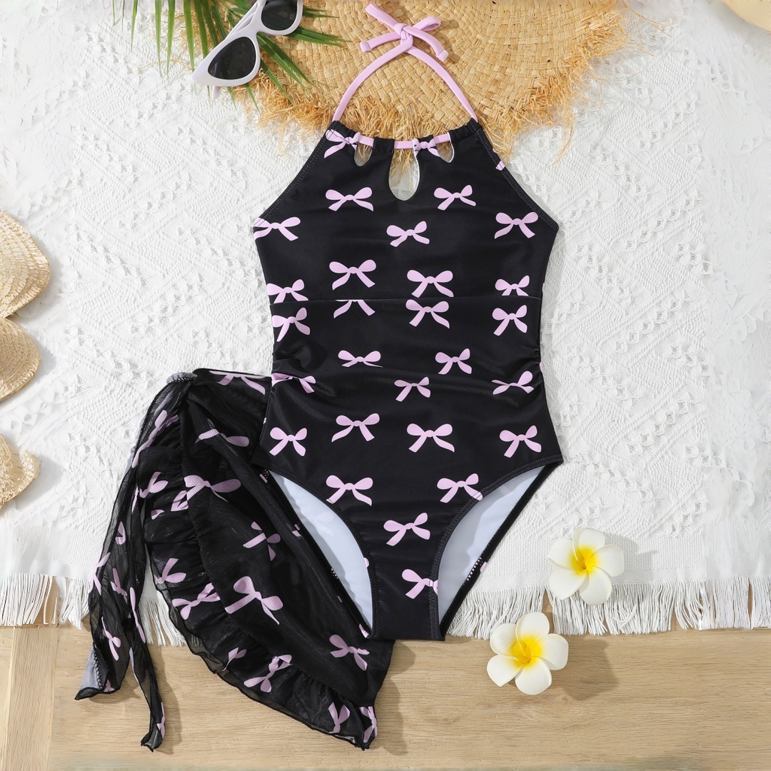Nieuw zwart badpak voor meisje - Summer Clothing Teen Girls recensie en prijs