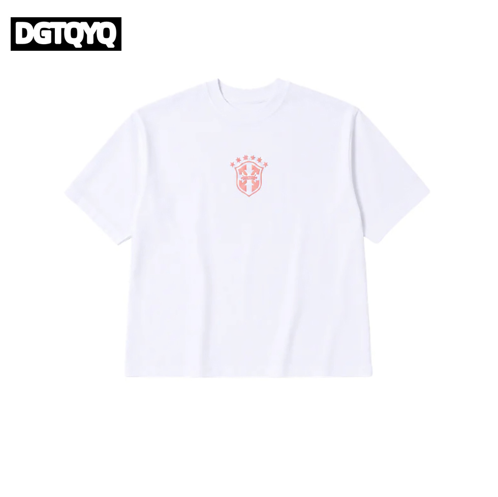 Zomerse nieuwe roze geborduurd - Summer Clothing For Young Men recensie en prijs