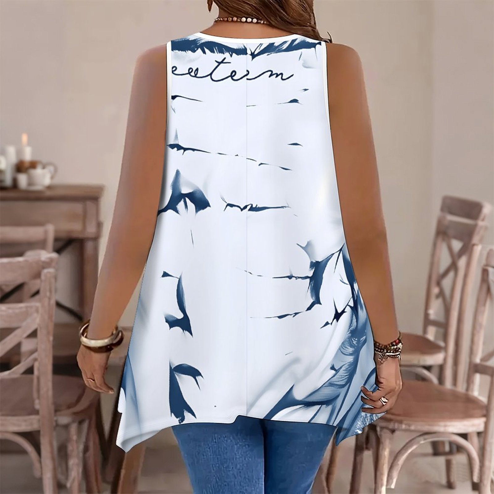 Elegante retro mouwloze top me - Summer Clothing In Winter recensie en prijs
