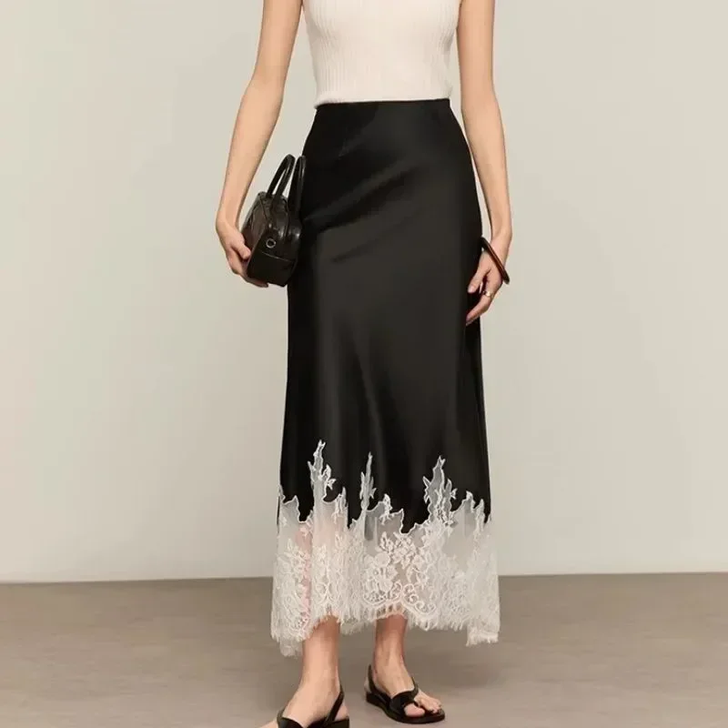 Fairy Lace-Trim Midi Rok Hoge  - Summer Clothing Trends 2025 recensie en prijs