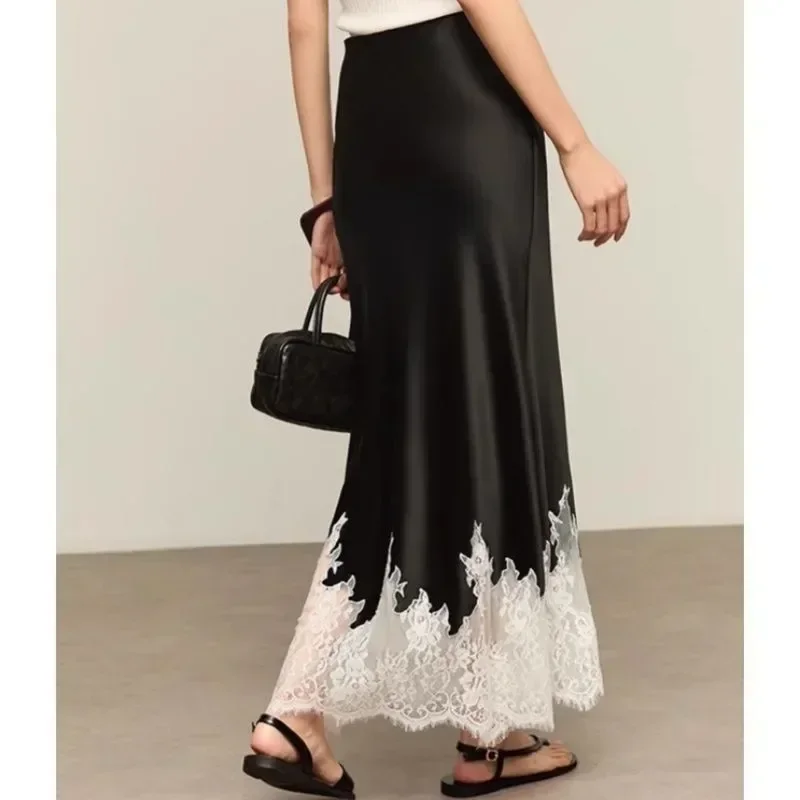 Fairy Lace-Trim Midi Rok Hoge  - Summer Clothing Trends 2025 recensie en prijs