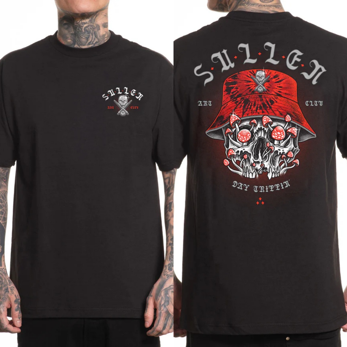 Fit Sullen Clothing Grafisch K - Vintage Summer Clothing Brand recensie en prijs