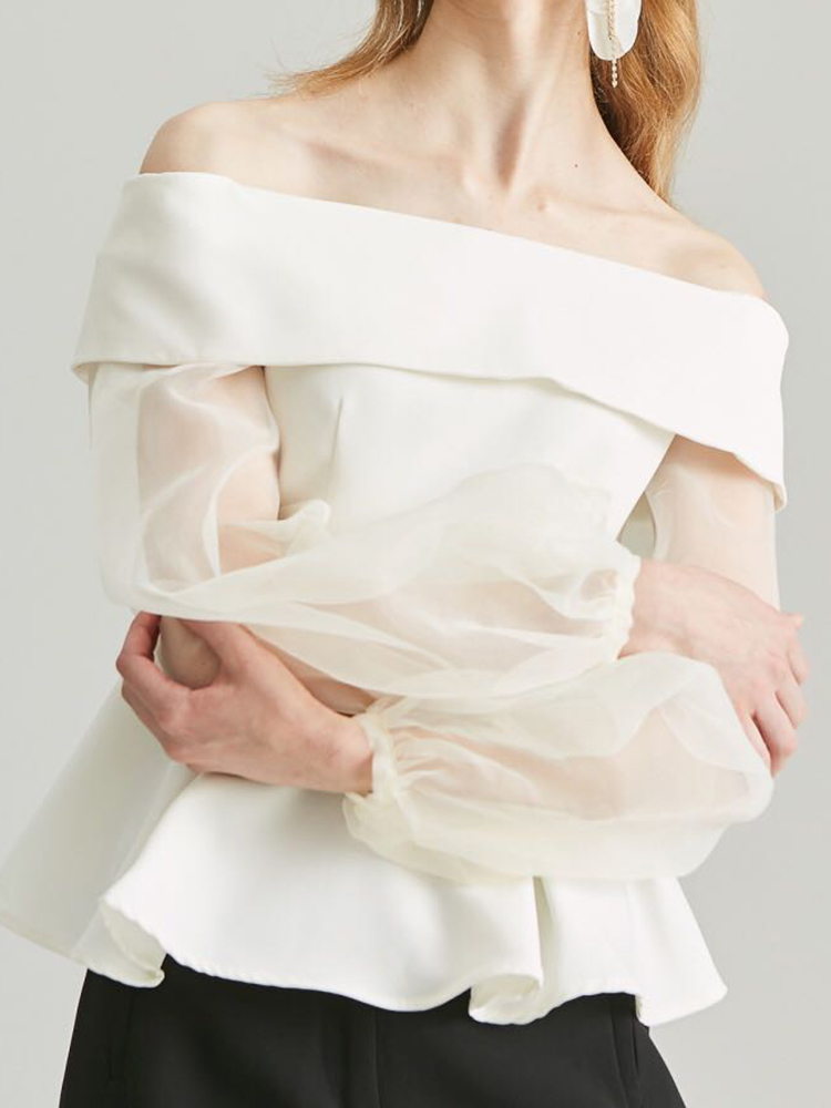 Twotwinstyle Elegant Slash Hal - Summer Clothing In Winter recensie en prijs