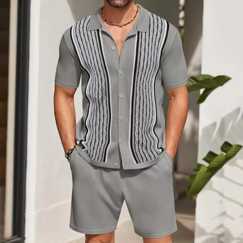 Zomer Heren IJs Zijde Korte Mo - Quality Summer Clothing recensie en prijs