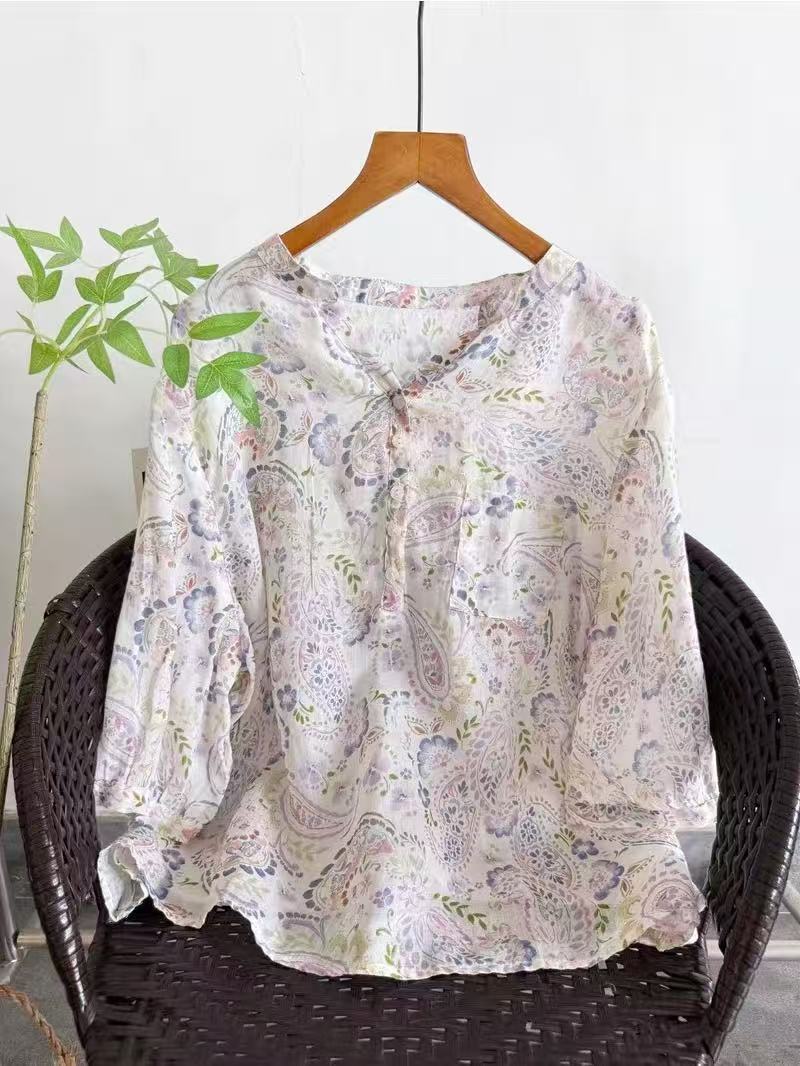 100% Ramie-shirts voor dames,  - Summer Clothing For Japan recensie en prijs