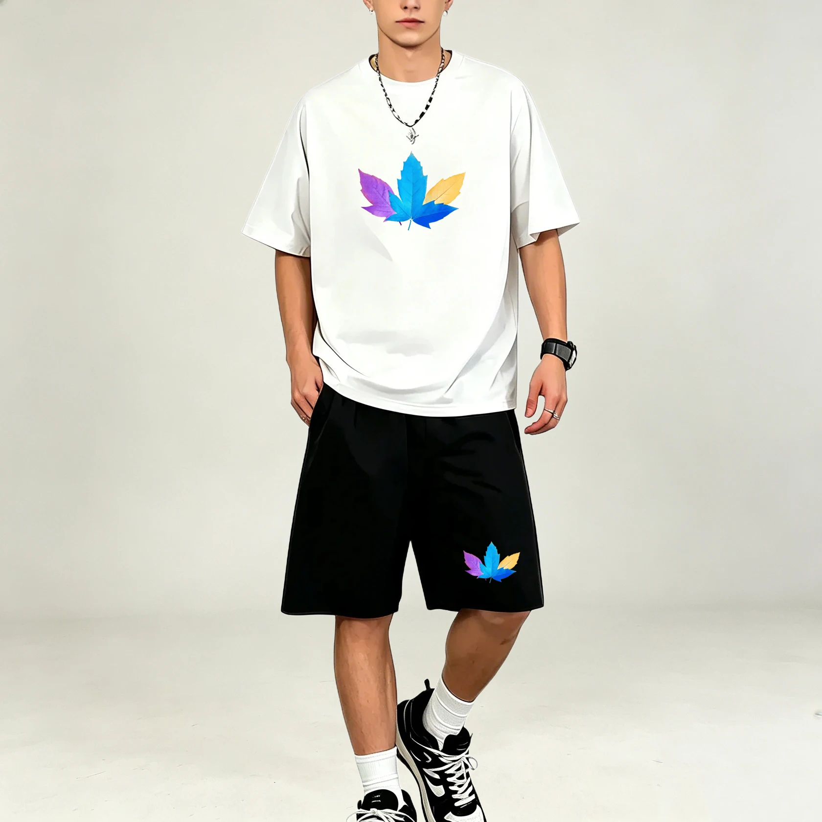 Zomer T-shirts met drie kleure - Summer Clothing For Young Men recensie en prijs