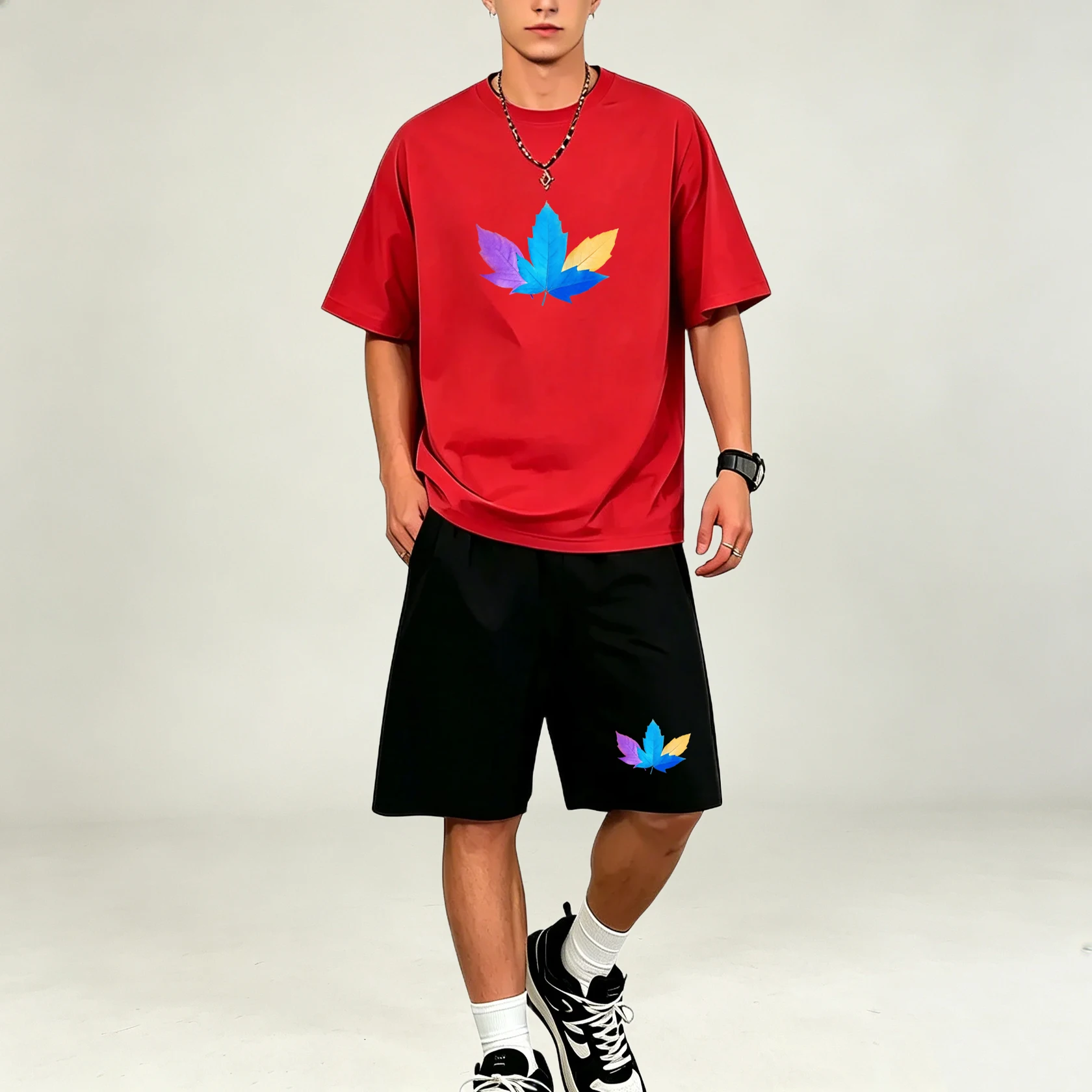 Zomer T-shirts met drie kleure - Summer Clothing For Young Men recensie en prijs