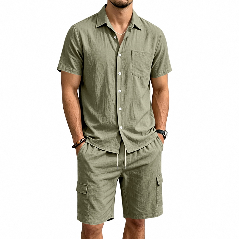 Heren zomer Amerikaans linnen  - Summer Clothing Mens recensie en prijs