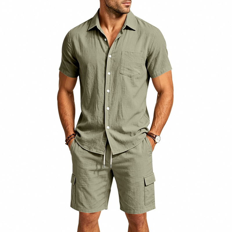 Heren zomer Amerikaans linnen  - Summer Clothing Mens recensie en prijs