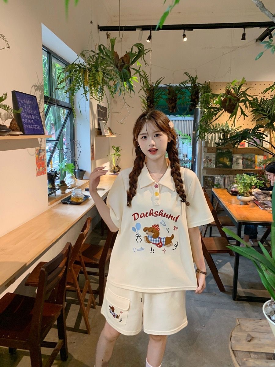 Kawaii Borduren Hond Japan Sti - Summer Clothing For Japan recensie en prijs